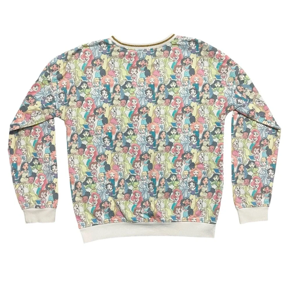 Disney XL (14/16)Be Amazing Princess Collage Crewneck Sweatshirt